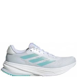 NEW ADIDAS women's supernova rise shoes in white linen green metallic